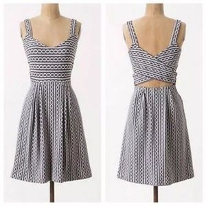 Anthropologie crossback dress